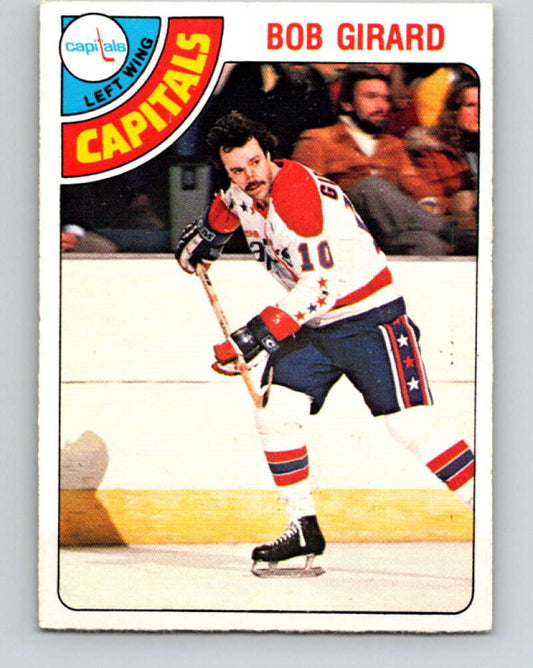 1978-79 O-Pee-Chee #339 Bob Girard  Washington Capitals  V25620