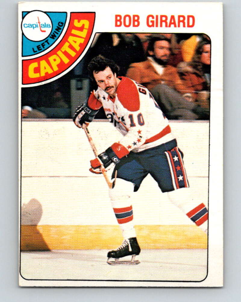 1978-79 O-Pee-Chee #339 Bob Girard  Washington Capitals  V25621