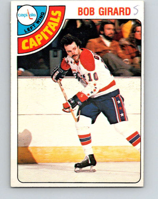 1978-79 O-Pee-Chee #339 Bob Girard  Washington Capitals  V25622