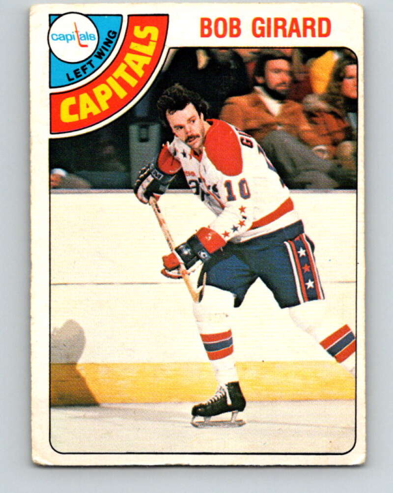 1978-79 O-Pee-Chee #339 Bob Girard  Washington Capitals  V25623