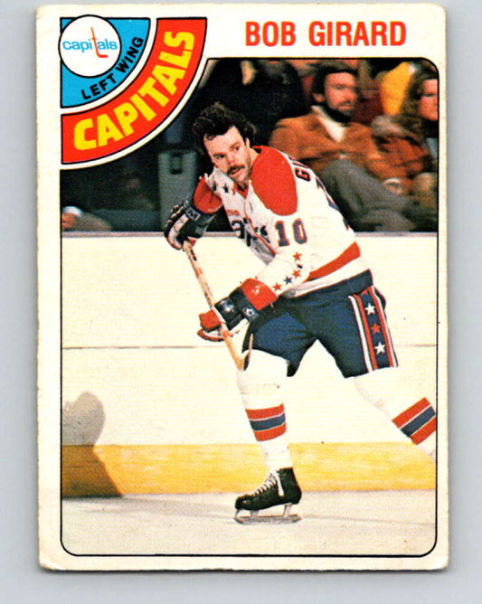 1978-79 O-Pee-Chee #339 Bob Girard  Washington Capitals  V25623