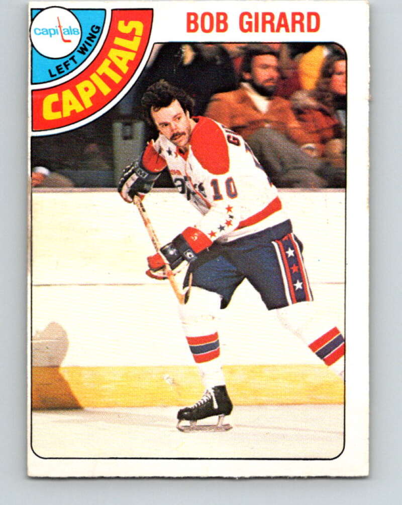 1978-79 O-Pee-Chee #339 Bob Girard  Washington Capitals  V25624