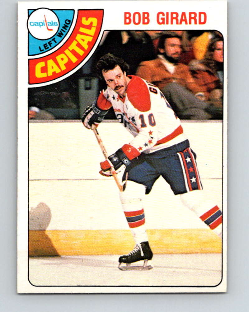 1978-79 O-Pee-Chee #339 Bob Girard  Washington Capitals  V25625