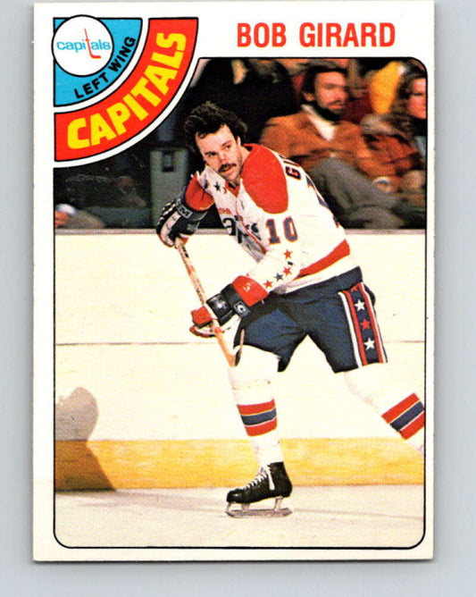 1978-79 O-Pee-Chee #339 Bob Girard  Washington Capitals  V25625