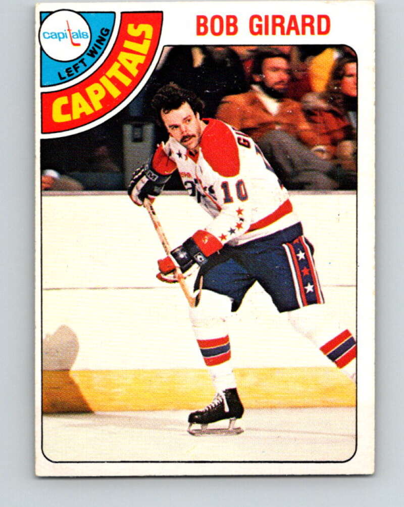 1978-79 O-Pee-Chee #339 Bob Girard  Washington Capitals  V25626