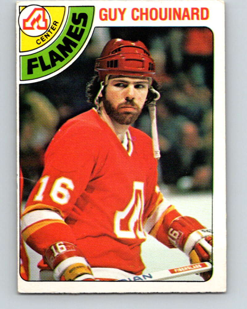 1978-79 O-Pee-Chee #340 Guy Chouinard  Atlanta Flames  V25634