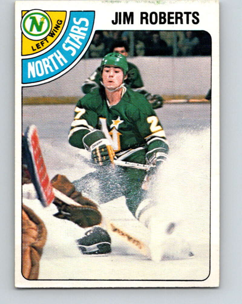 1978-79 O-Pee-Chee #342 Jim Roberts  Minnesota North Stars  V25654
