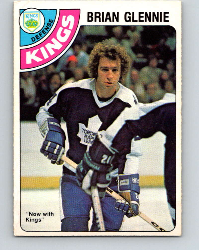1978-79 O-Pee-Chee #345 Brian Glennie  Los Angeles Kings  V25698