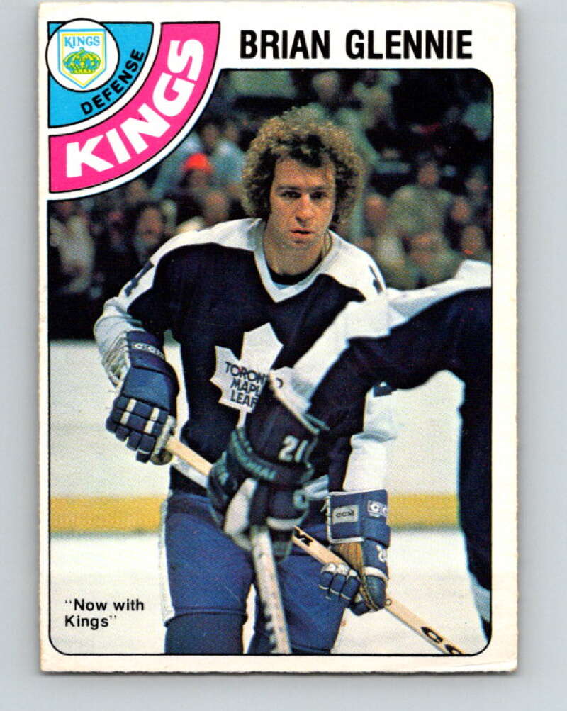 1978-79 O-Pee-Chee #345 Brian Glennie  Los Angeles Kings  V25699