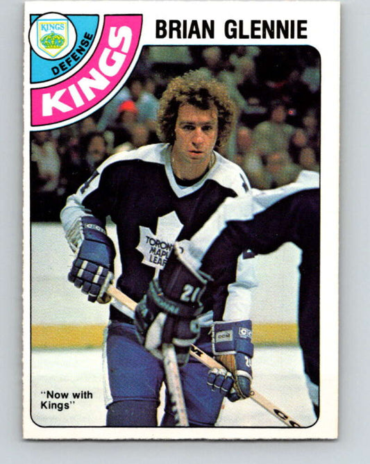 1978-79 O-Pee-Chee #345 Brian Glennie  Los Angeles Kings  V25700