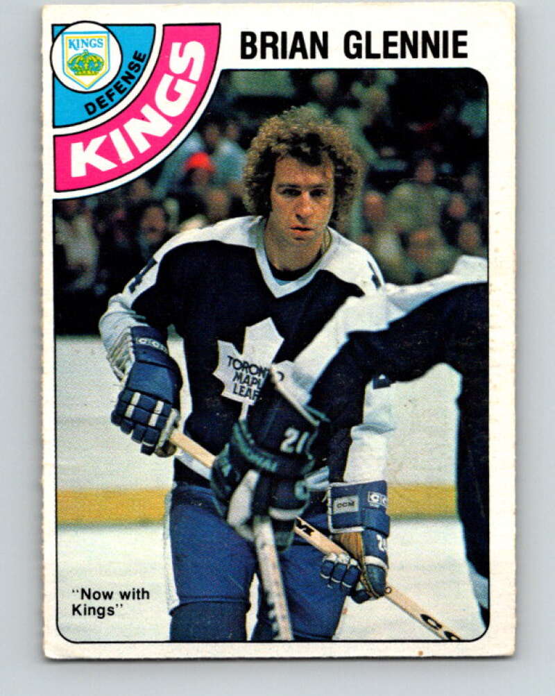 1978-79 O-Pee-Chee #345 Brian Glennie  Los Angeles Kings  V25701