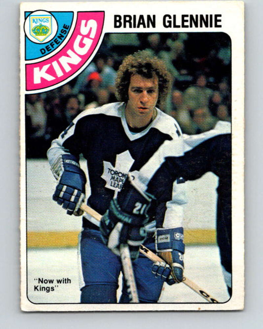 1978-79 O-Pee-Chee #345 Brian Glennie  Los Angeles Kings  V25701