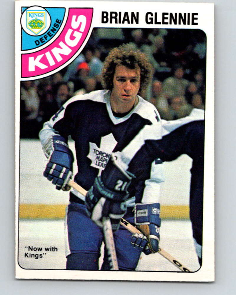 1978-79 O-Pee-Chee #345 Brian Glennie  Los Angeles Kings  V25702