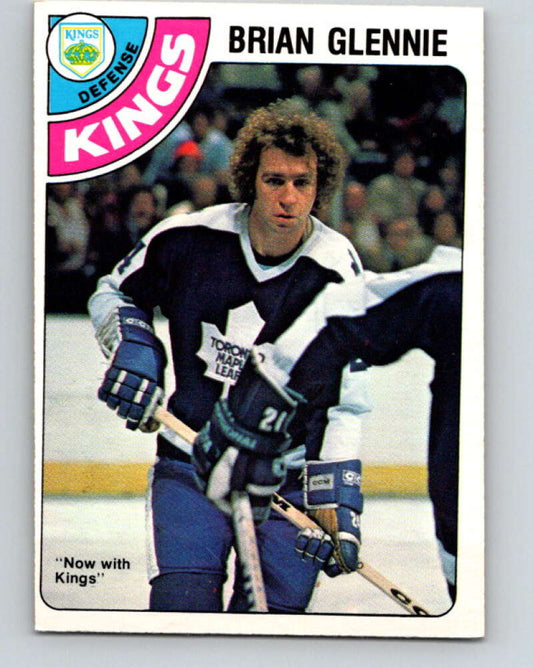 1978-79 O-Pee-Chee #345 Brian Glennie  Los Angeles Kings  V25702