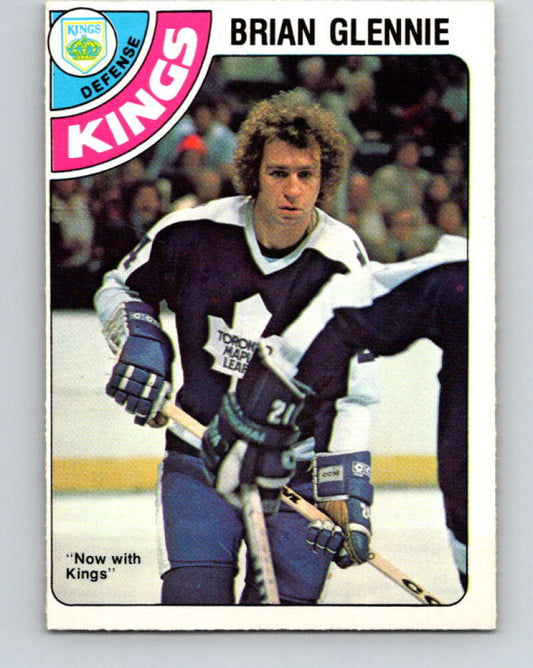 1978-79 O-Pee-Chee #345 Brian Glennie  Los Angeles Kings  V25704