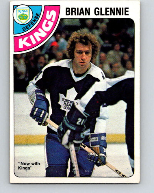 1978-79 O-Pee-Chee #345 Brian Glennie  Los Angeles Kings  V25705