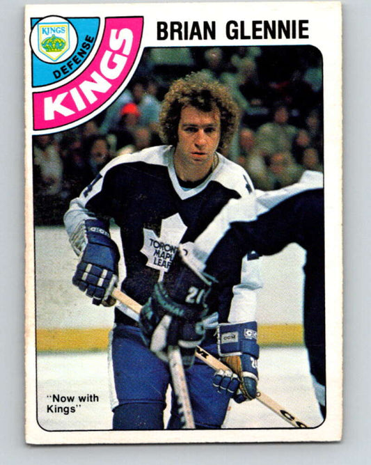 1978-79 O-Pee-Chee #345 Brian Glennie  Los Angeles Kings  V25707