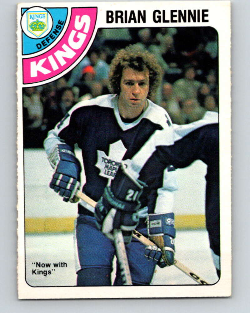 1978-79 O-Pee-Chee #345 Brian Glennie  Los Angeles Kings  V25708