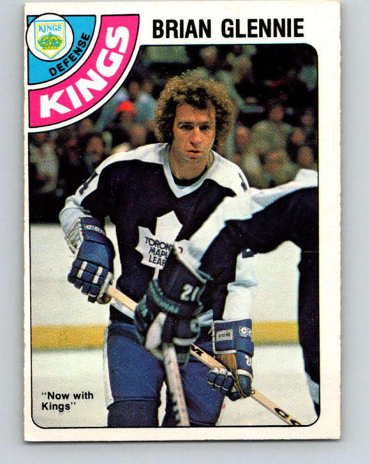 1978-79 O-Pee-Chee #345 Brian Glennie  Los Angeles Kings  V25709