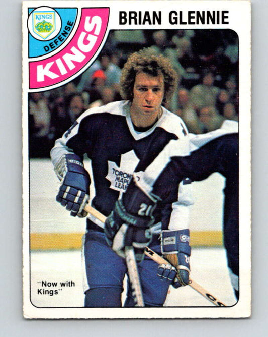1978-79 O-Pee-Chee #345 Brian Glennie  Los Angeles Kings  V25710