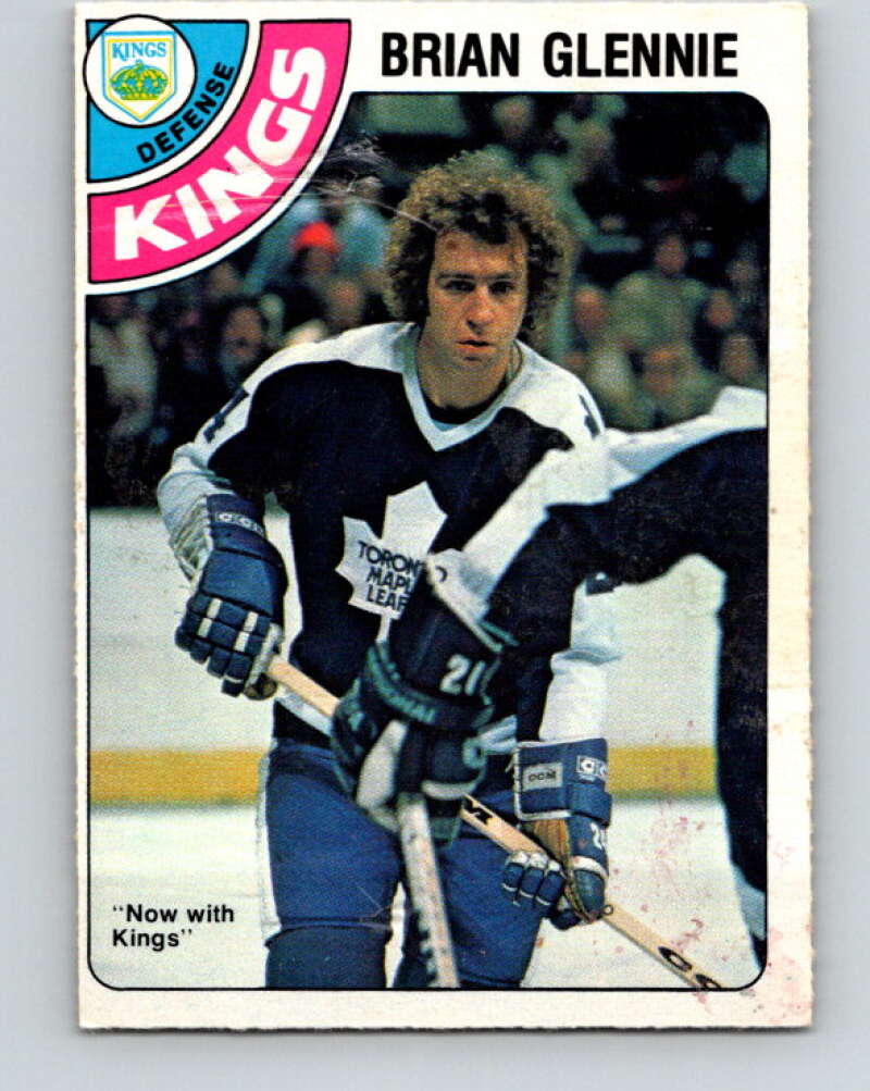 1978-79 O-Pee-Chee #345 Brian Glennie  Los Angeles Kings  V25711
