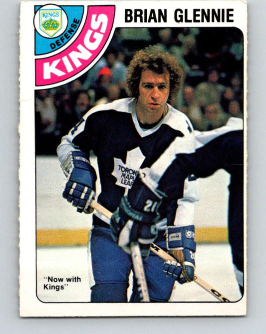 1978-79 O-Pee-Chee #345 Brian Glennie  Los Angeles Kings  V25712