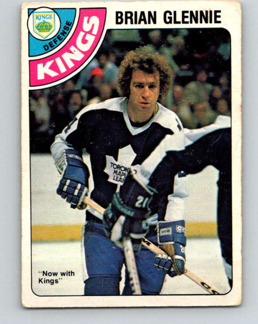 1978-79 O-Pee-Chee #345 Brian Glennie  Los Angeles Kings  V25713