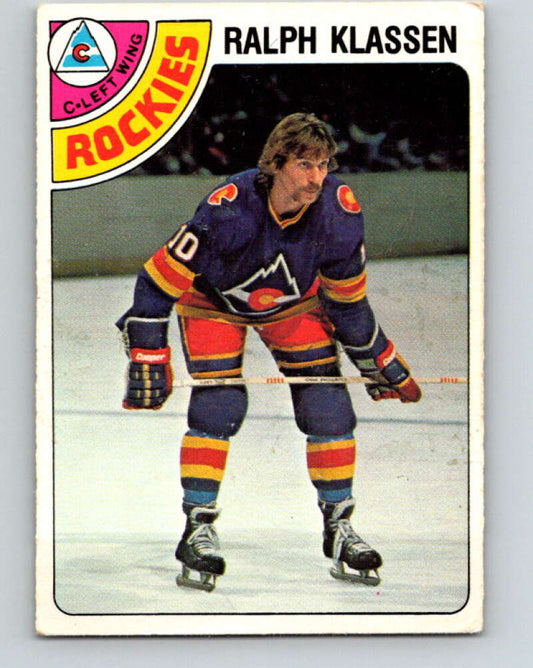 1978-79 O-Pee-Chee #346 Ralph Klassen  Colorado Rockies  V25716