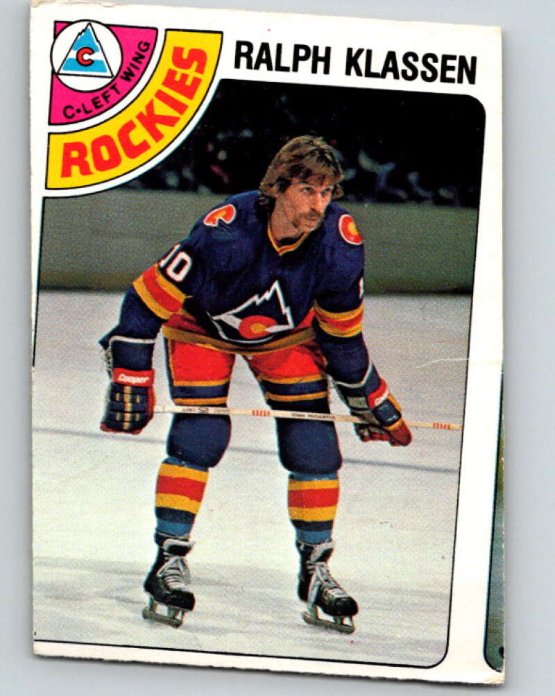 1978-79 O-Pee-Chee #346 Ralph Klassen  Colorado Rockies  V25717
