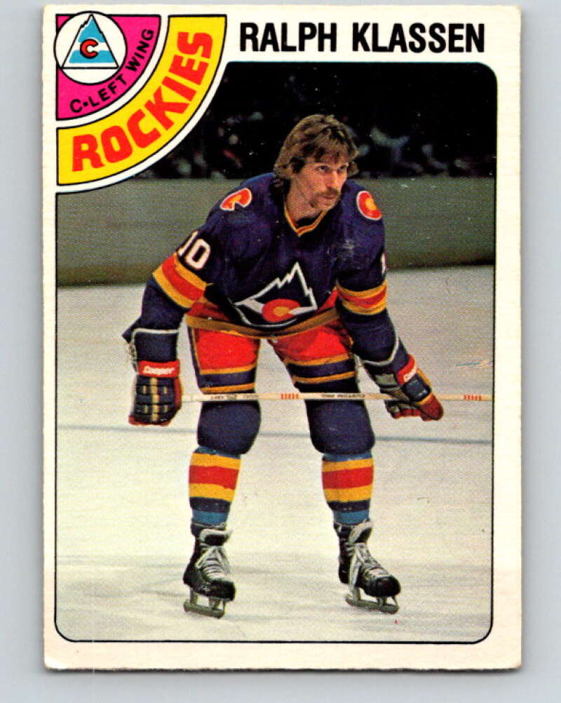 1978-79 O-Pee-Chee #346 Ralph Klassen  Colorado Rockies  V25719