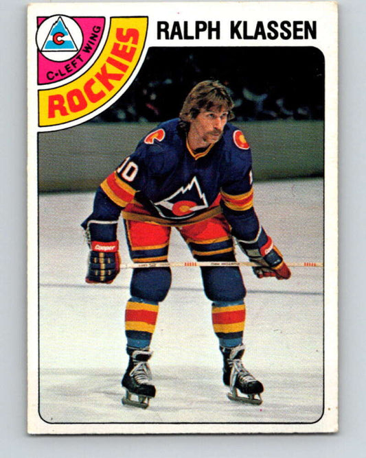 1978-79 O-Pee-Chee #346 Ralph Klassen  Colorado Rockies  V25721