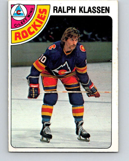 1978-79 O-Pee-Chee #346 Ralph Klassen  Colorado Rockies  V25723