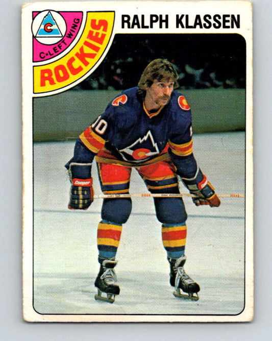 1978-79 O-Pee-Chee #346 Ralph Klassen  Colorado Rockies  V25724