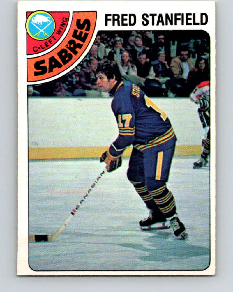 1978-79 O-Pee-Chee #352 Fred Stanfield  Buffalo Sabres  V25789
