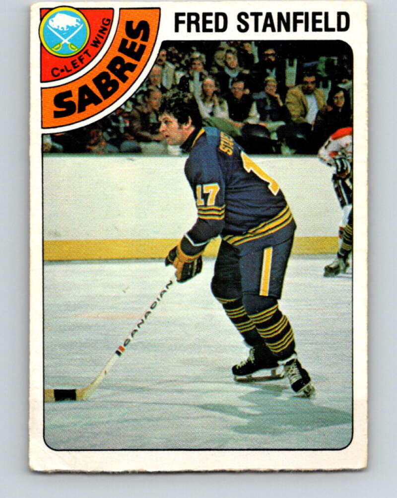 1978-79 O-Pee-Chee #352 Fred Stanfield  Buffalo Sabres  V25796