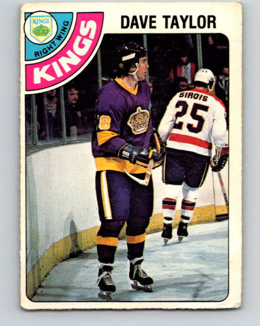 1978-79 O-Pee-Chee #353 Dave Taylor RC Rookie Kings  V25804