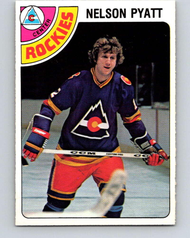 1978-79 O-Pee-Chee #354 Nelson Pyatt  Colorado Rockies  V25815