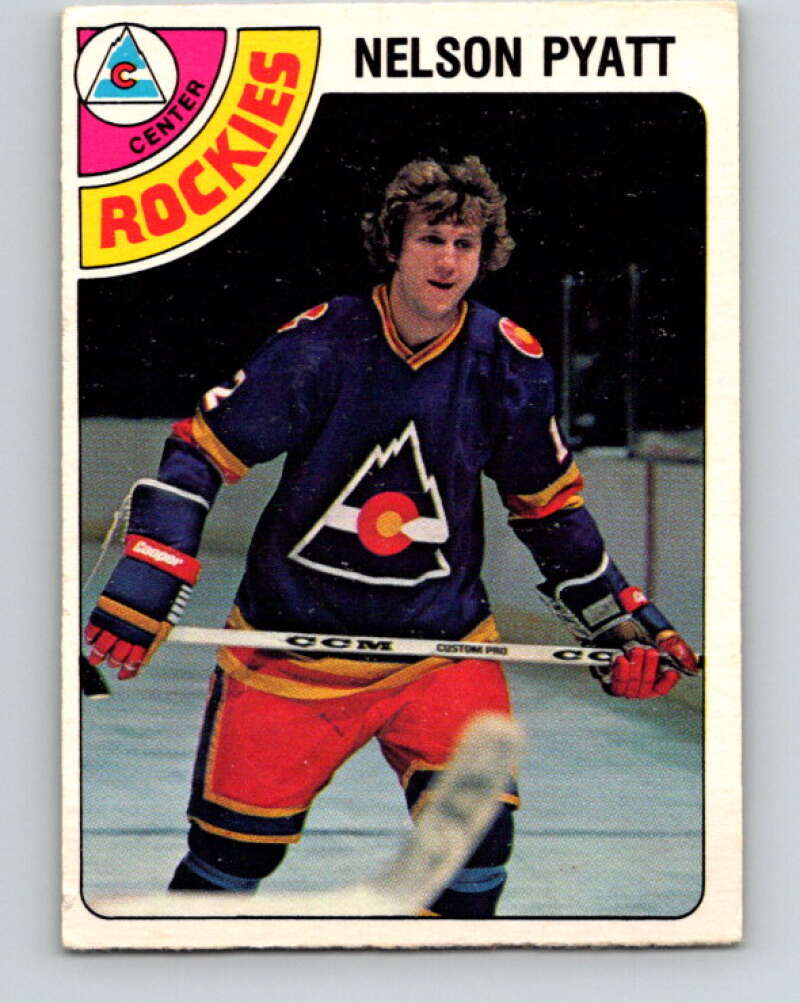1978-79 O-Pee-Chee #354 Nelson Pyatt  Colorado Rockies  V25816