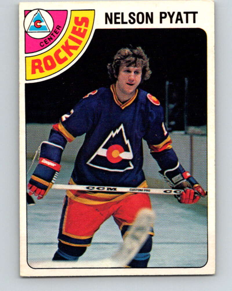1978-79 O-Pee-Chee #354 Nelson Pyatt  Colorado Rockies  V25817
