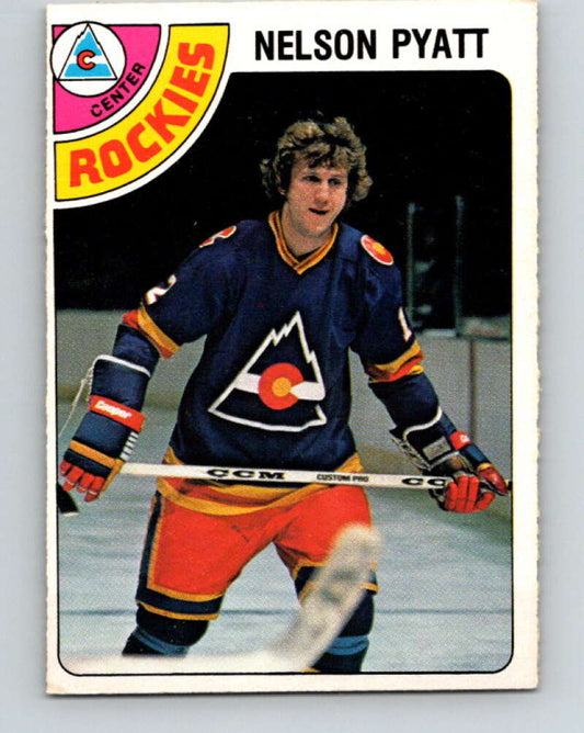 1978-79 O-Pee-Chee #354 Nelson Pyatt  Colorado Rockies  V25818