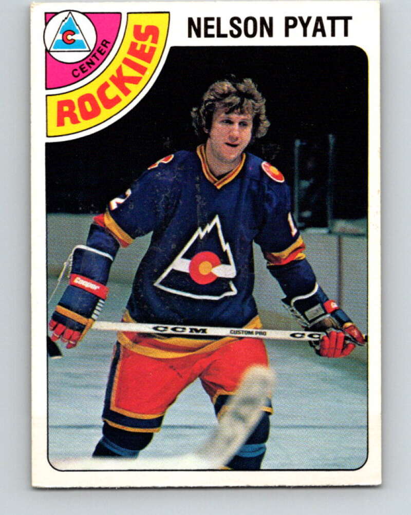 1978-79 O-Pee-Chee #354 Nelson Pyatt  Colorado Rockies  V25819