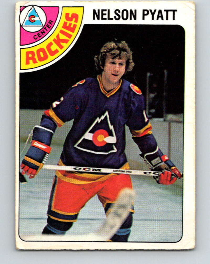 1978-79 O-Pee-Chee #354 Nelson Pyatt  Colorado Rockies  V25821