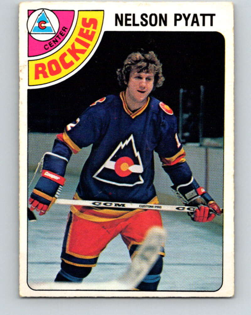 1978-79 O-Pee-Chee #354 Nelson Pyatt  Colorado Rockies  V25823