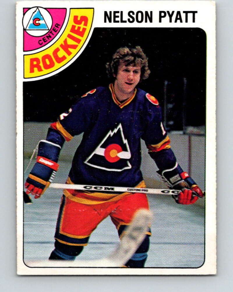 1978-79 O-Pee-Chee #354 Nelson Pyatt  Colorado Rockies  V25824