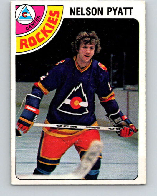 1978-79 O-Pee-Chee #354 Nelson Pyatt  Colorado Rockies  V25824