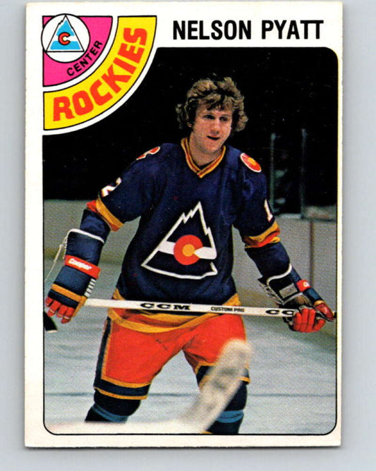 1978-79 O-Pee-Chee #354 Nelson Pyatt  Colorado Rockies  V25825