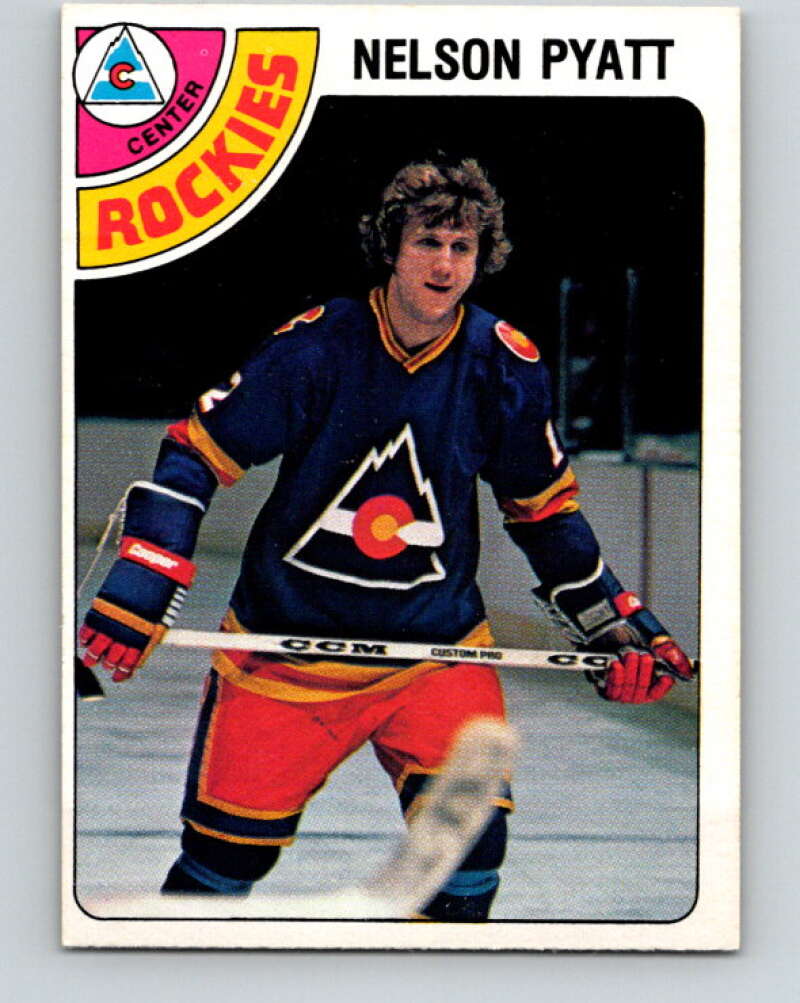 1978-79 O-Pee-Chee #354 Nelson Pyatt  Colorado Rockies  V25826