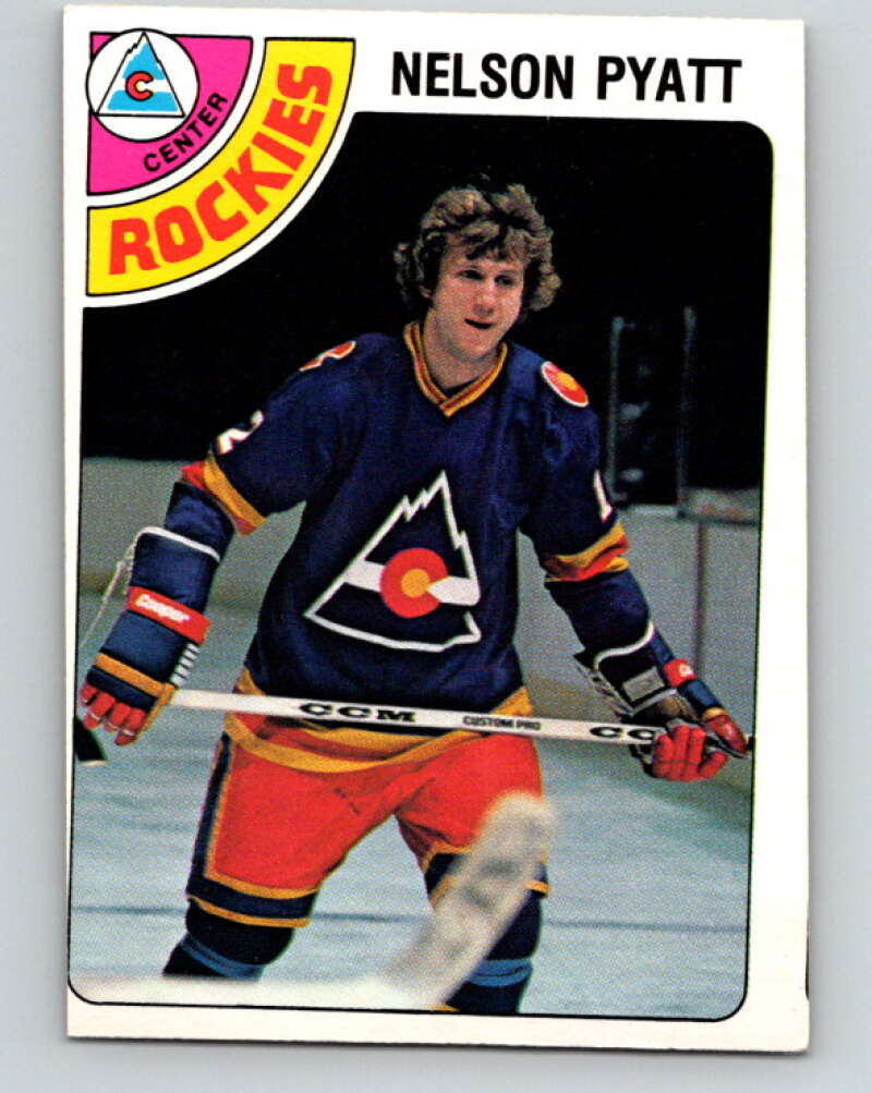 1978-79 O-Pee-Chee #354 Nelson Pyatt  Colorado Rockies  V25827
