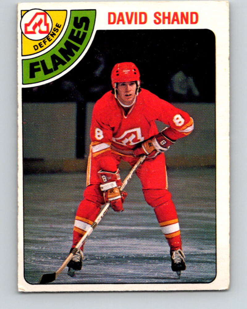 1978-79 O-Pee-Chee #356 David Shand  Atlanta Flames  V25840