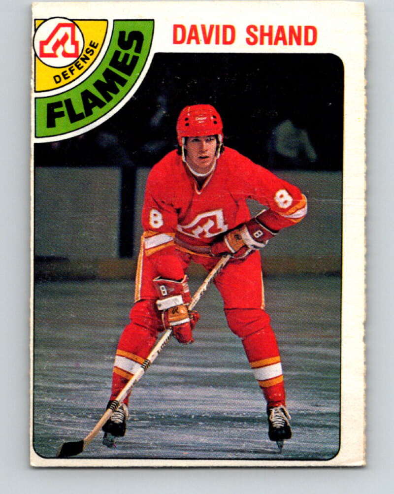 1978-79 O-Pee-Chee #356 David Shand  Atlanta Flames  V25841